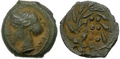 Nymph Himera STUNNING PIECE -- Himera, Sicily, c. 420 - 408 B.C.
